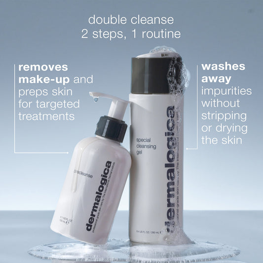 double cleanse set (2 full-size)