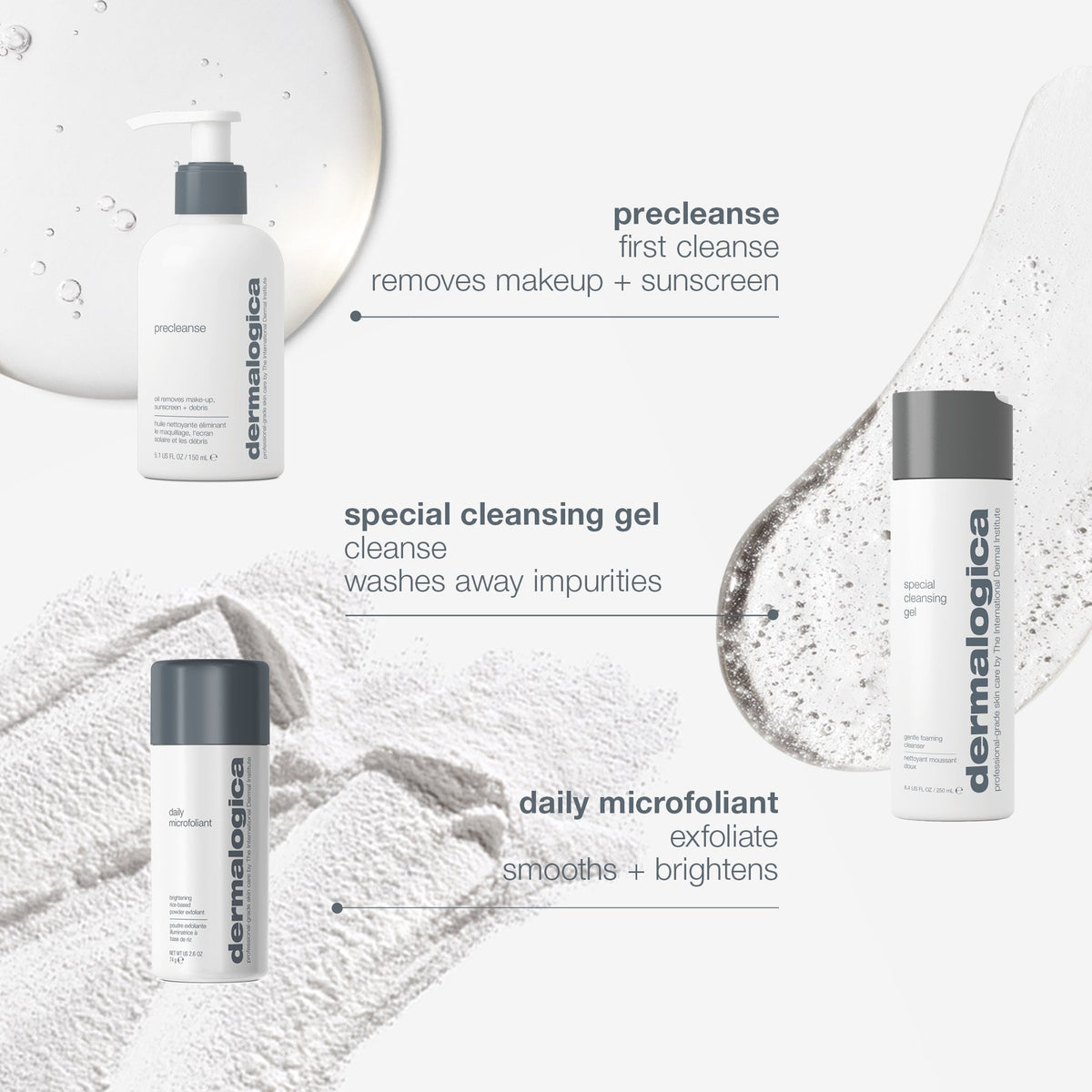 expert cleanse + glow set (3 full-sizes) 