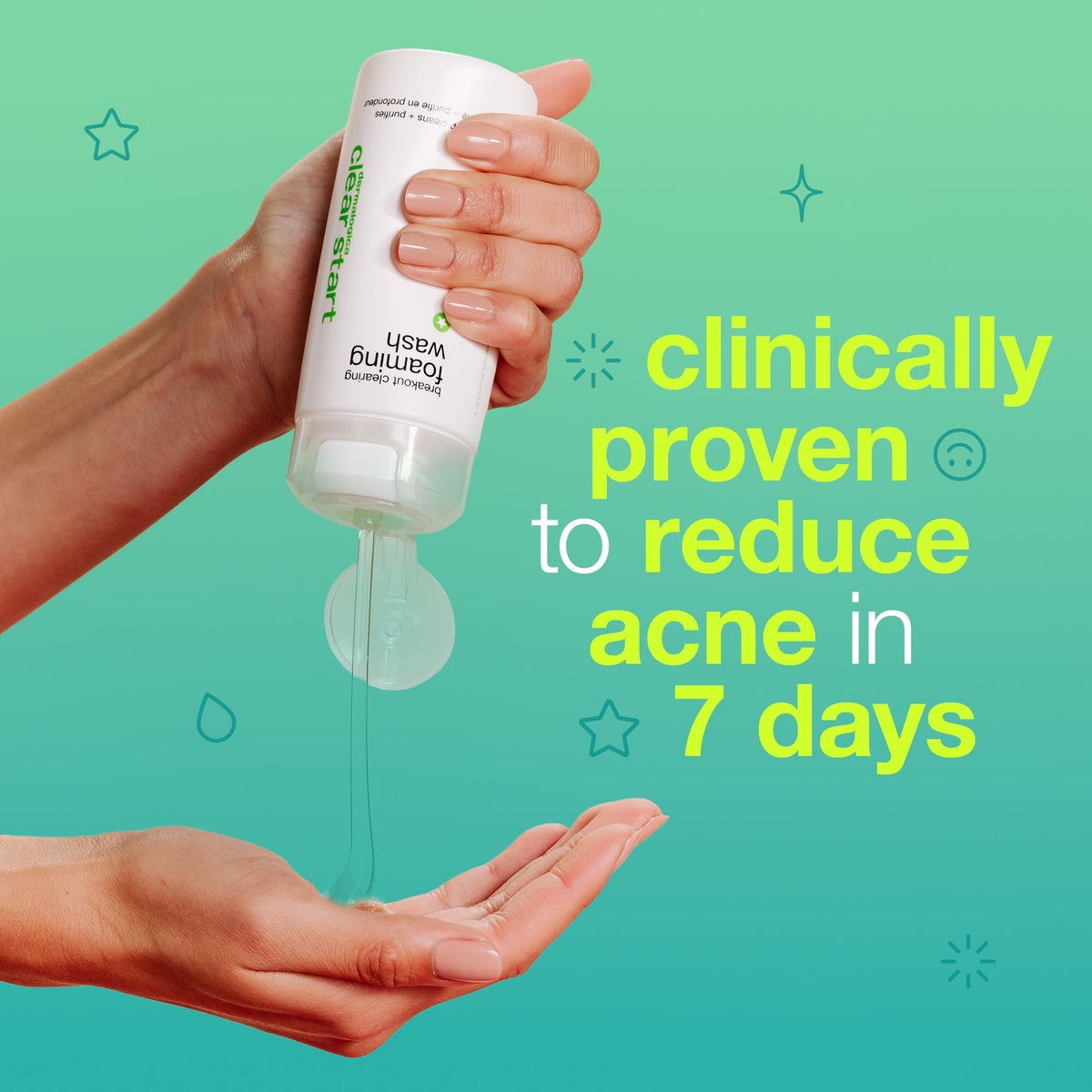 breakout clearing foaming wash clinical 