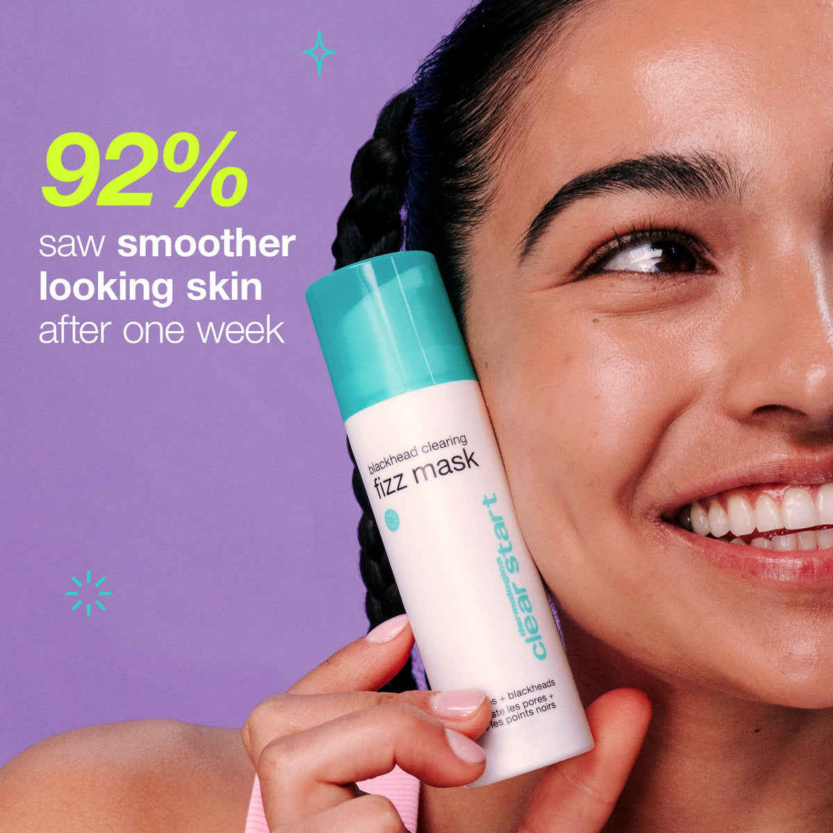 blackhead clearing fizz mask clinical 