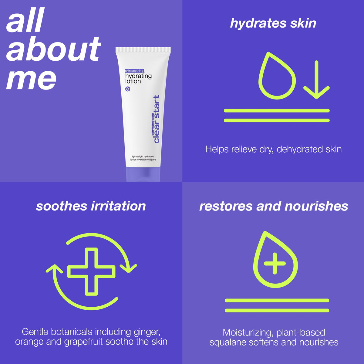 skin soothing hydrating lotion all about me 