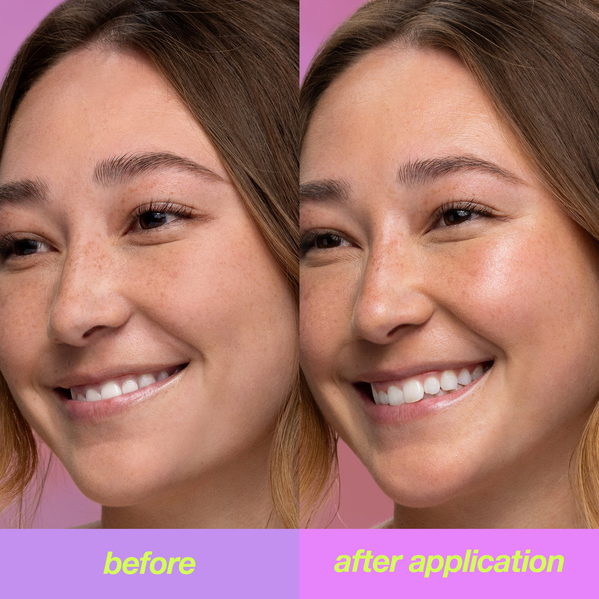 golden hour spf50 before and after