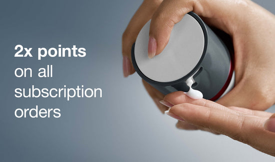 dynamic skin recovery spf50 being dispensed into hand
