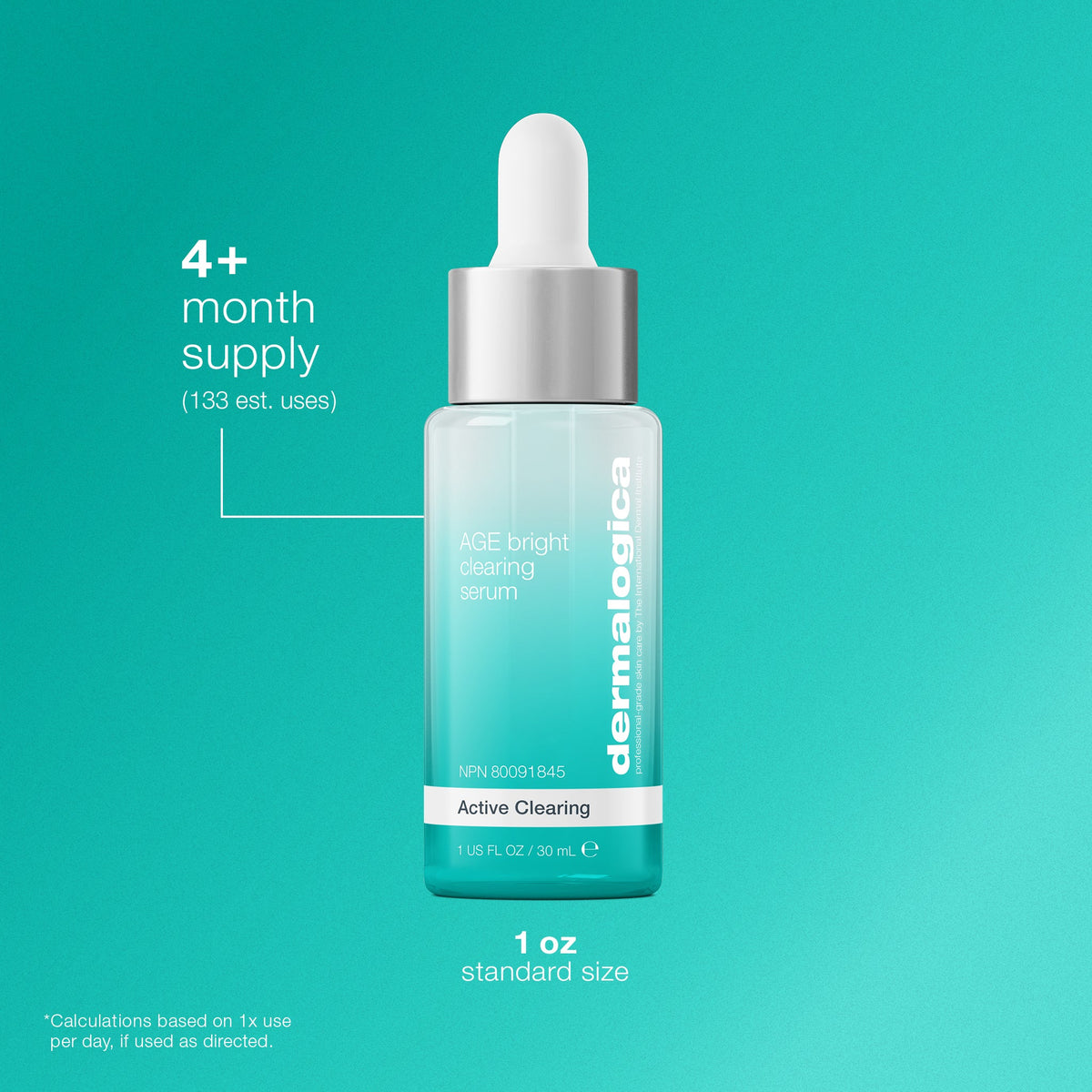 age bright clearing serum number of uses 