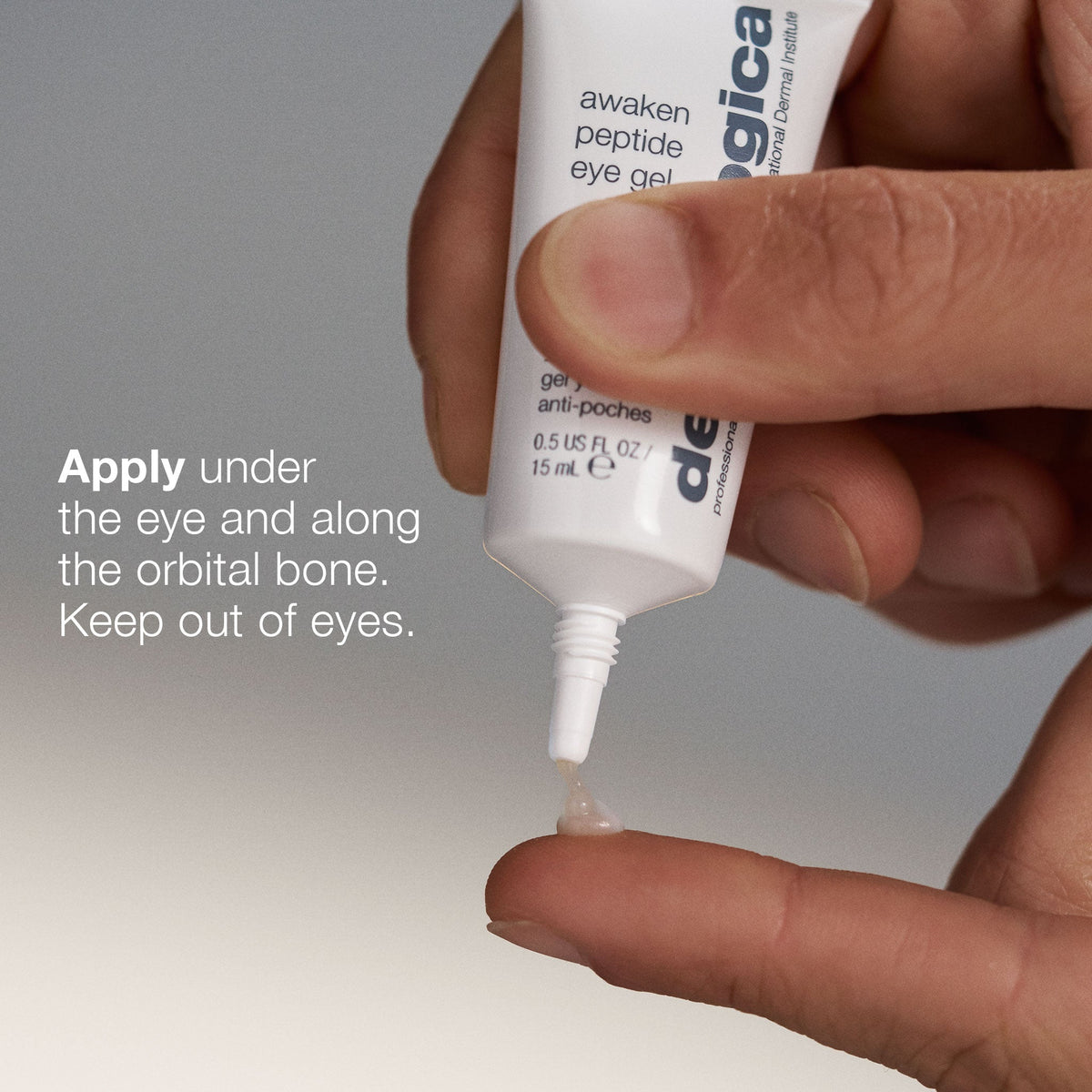 awaken peptide depuffing eye gel how to use 