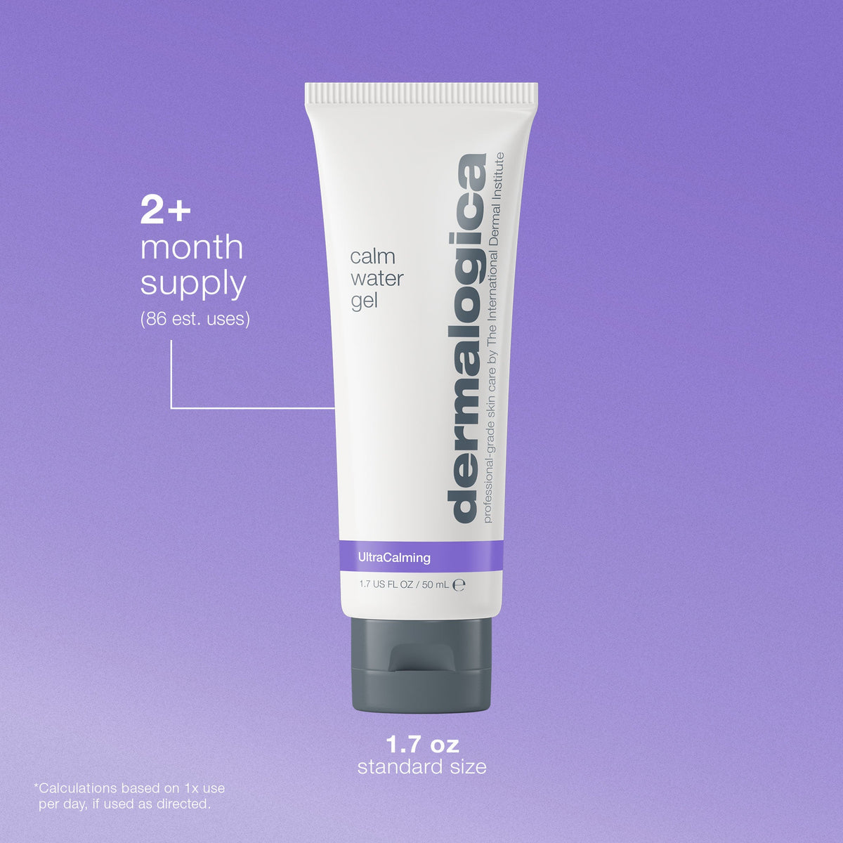 calm water gel number of uses 