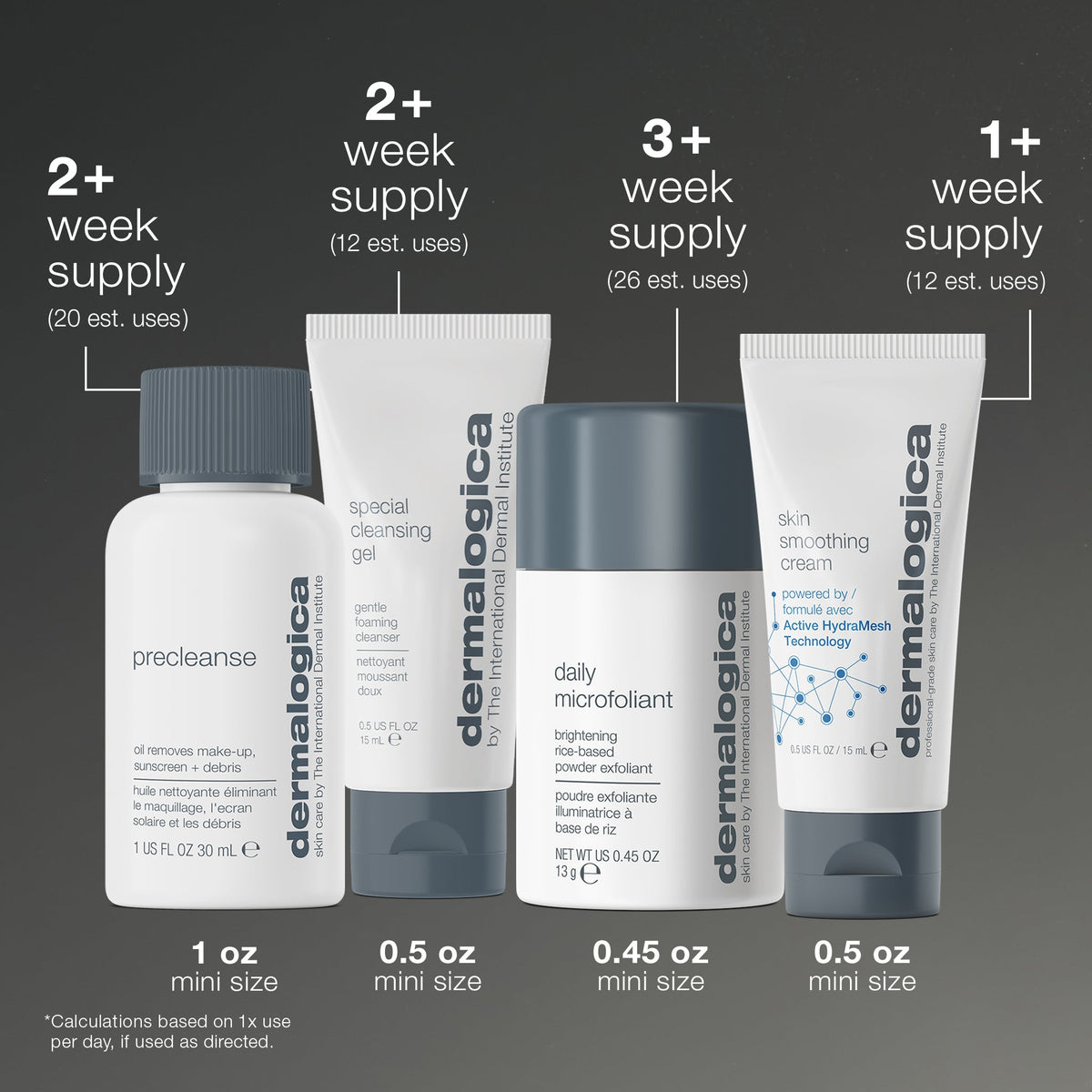 discover healthy skin kit number of uses 