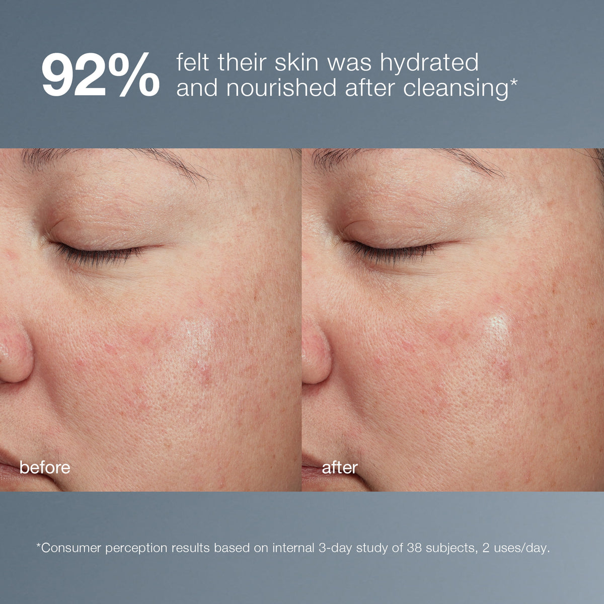 magnetic[+] afterglow cleanser before and after 