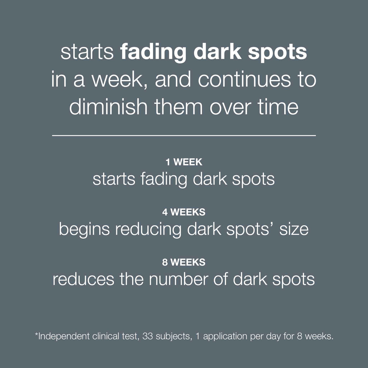powerbright dark spot serum clinical claim 