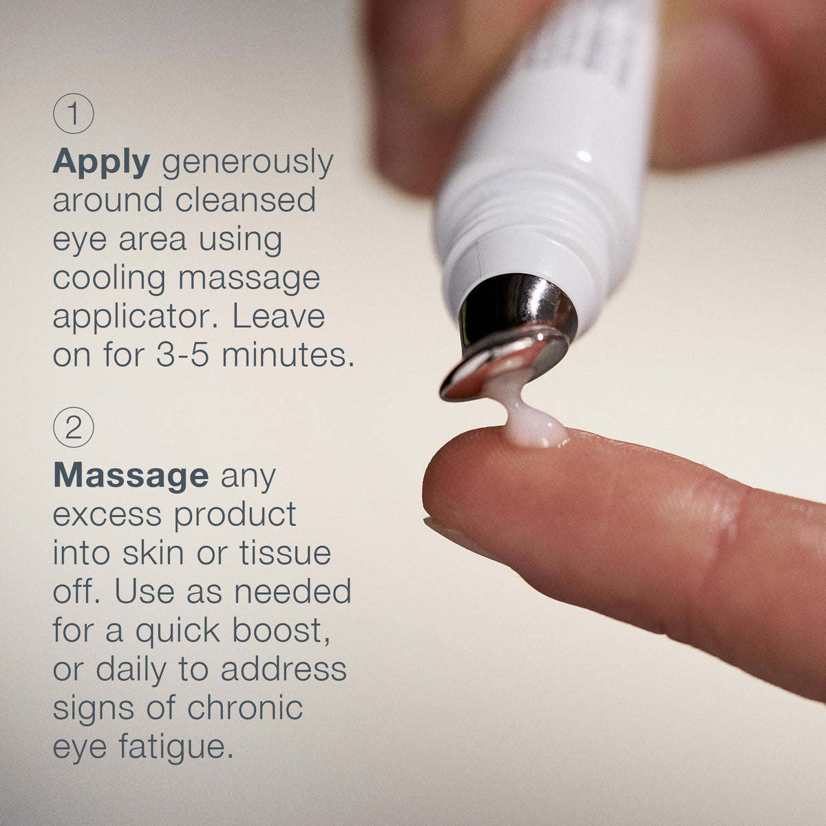 stress positive eye lift mask how to use 