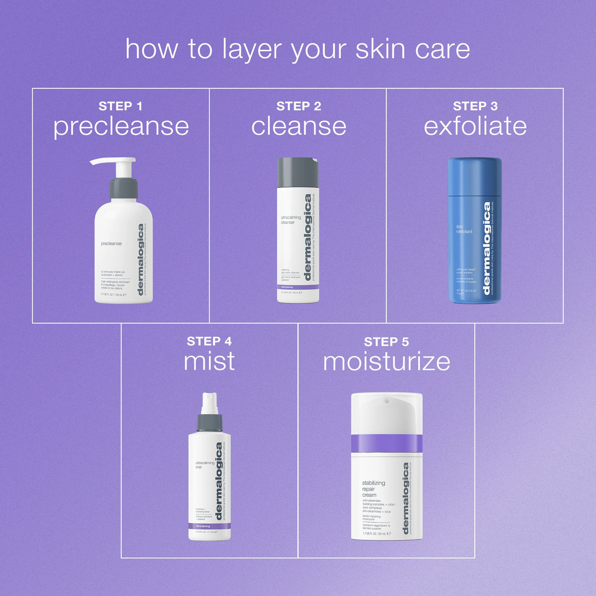 ultracalming cleanser how to layer your skin care 