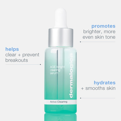 age bright clearing serum benefits