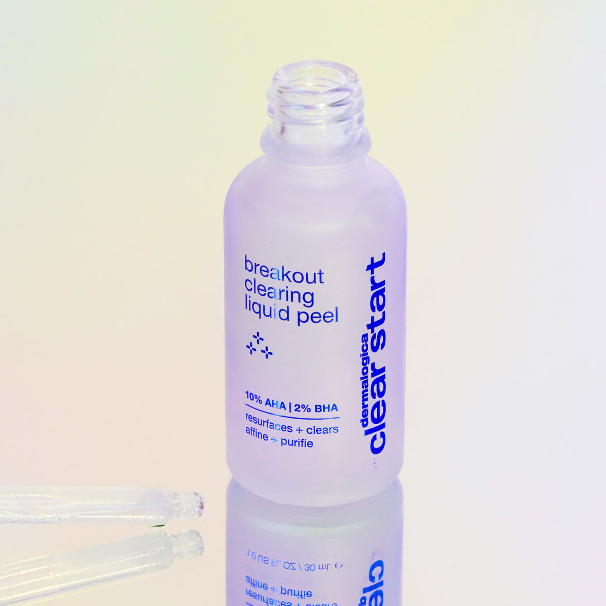 Breakout Clearing Liquid Peel bottle with dropper 