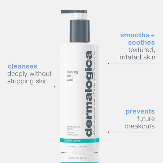 acne clearing skin wash benefits