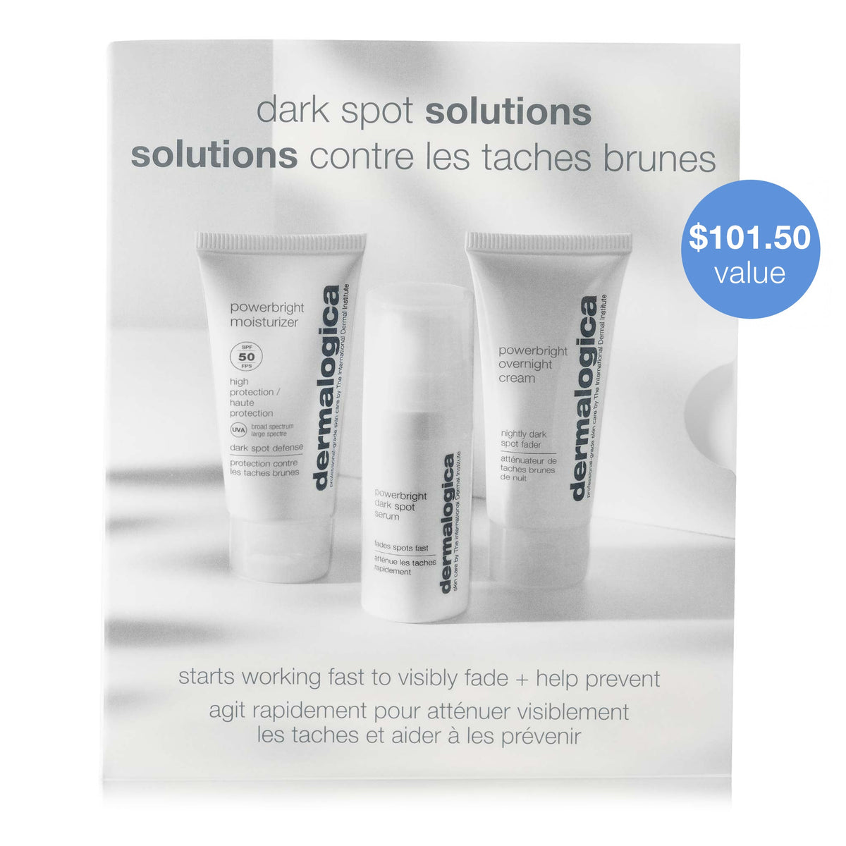 dark spot solutions kit carton 