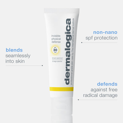 invisible physical defense mineral sunscreen spf30 benefits