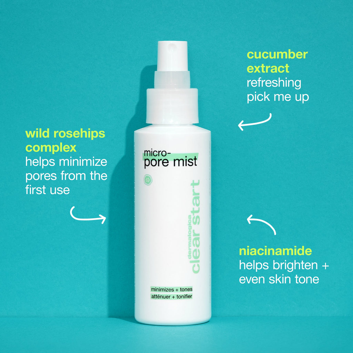 Micro-Pore Mist ingredients 